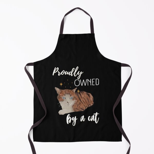Item preview, Proudly owned by a cat - red tabby cat with blue eyes designed and sold by SonjaNeuroth.