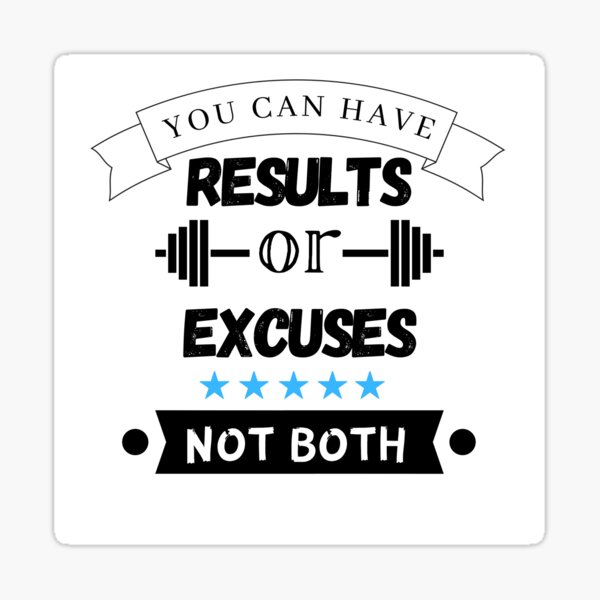 Motivational Workout Quotes Stickers for Sale