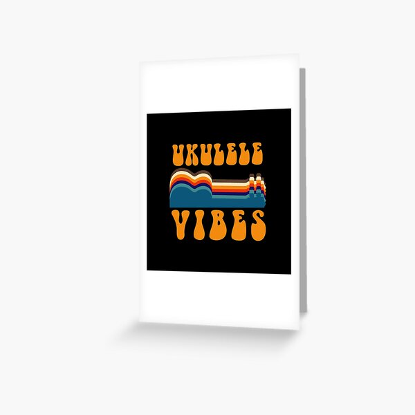 Artikel-Vorschau von Ukulele-Vibes zitieren Vintage, designt und verkauft von NerdnGeekshop.