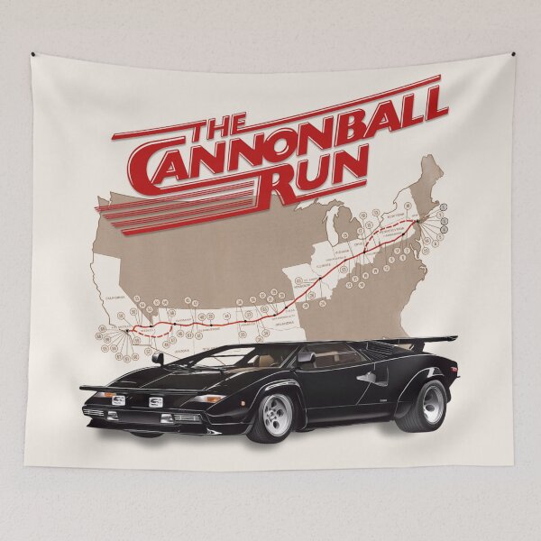 Item preview, The Cannonball Run designed and sold by ourkid.