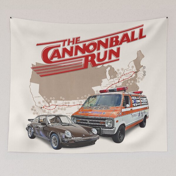 Item preview, The Cannonball Run designed and sold by ourkid.