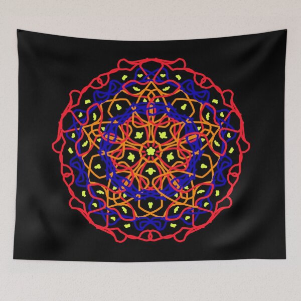 Item preview, Mandala. Dancing Circles.Patterns of life.Spirialing around. designed and sold by Angela Haig-Harrison.