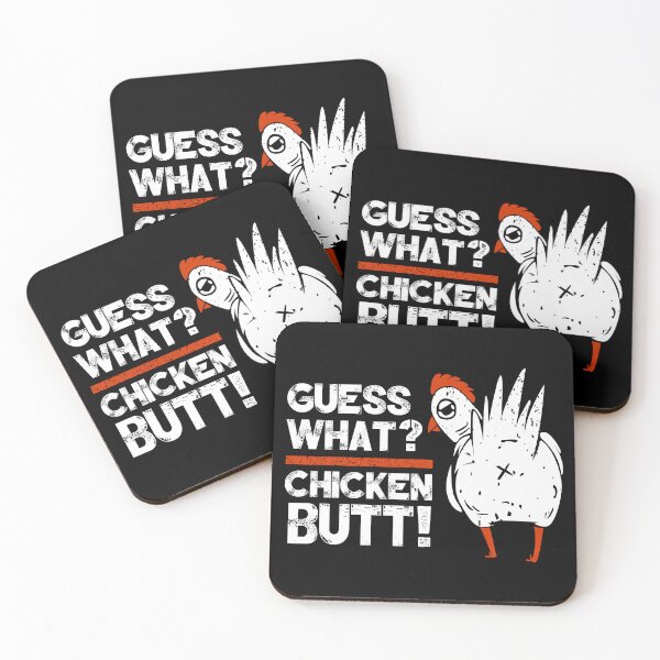 Item preview, Guess What? Chicken Butt! Funny designed and sold by soebekhi.