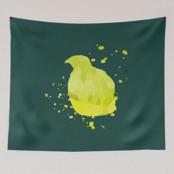 Item preview, quail watercolor green designed and sold by PicturePatty.