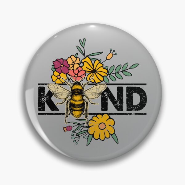 Item preview, bee kind wild flower vintage,be happy,be wild music,be wild,funny bee wild,bee honey,bees,honey bee,bee kind,save the bees,yellow bee wild,bumble bee,bee happy, designed and sold by NAZIMNADIR.