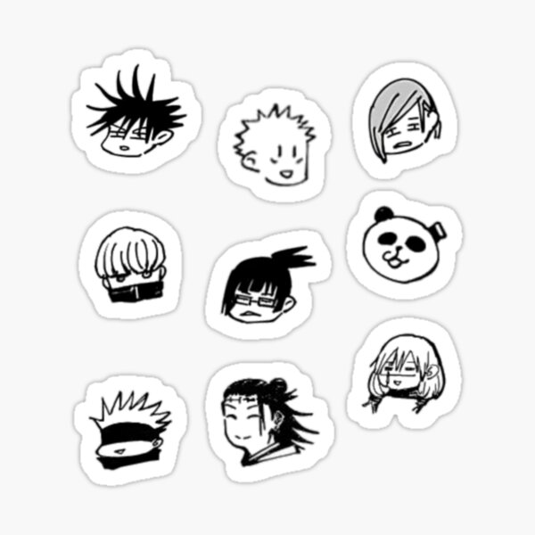 Sticker Pack Jujutsu Kaisen Sticker