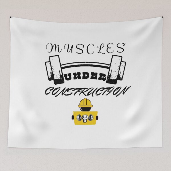 Item preview, Muscles Under Construction, Gym wear, Gym trainer, Exercising designed and sold by Gamicnum.