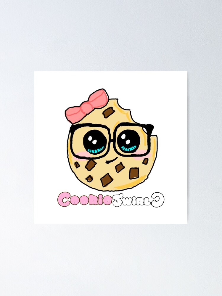 "Cute Cookieswirl c, cookieswirlc world No stroke" Poster for Sale by
