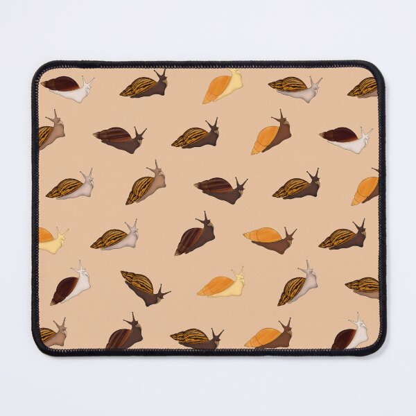 Item preview, Giant African Land Snail Pattern, Achatina Fulica and Achatina Achatina or Tiger Snail designed and sold by anacecilia.