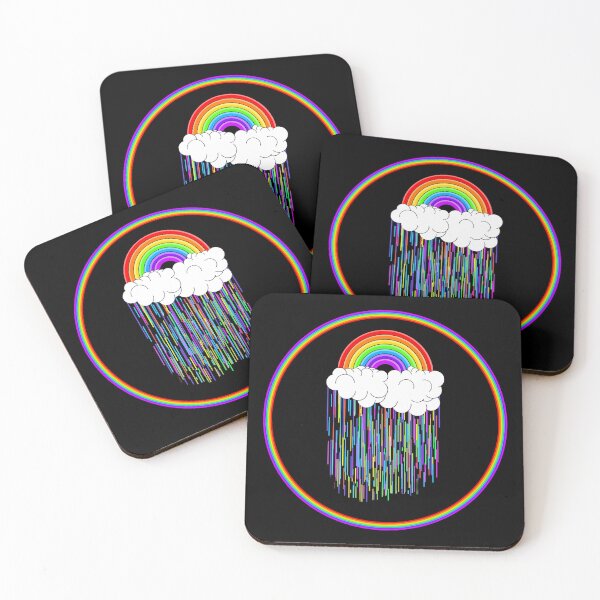 Item preview, Rainbow Raindrops  designed and sold by SolarFox.