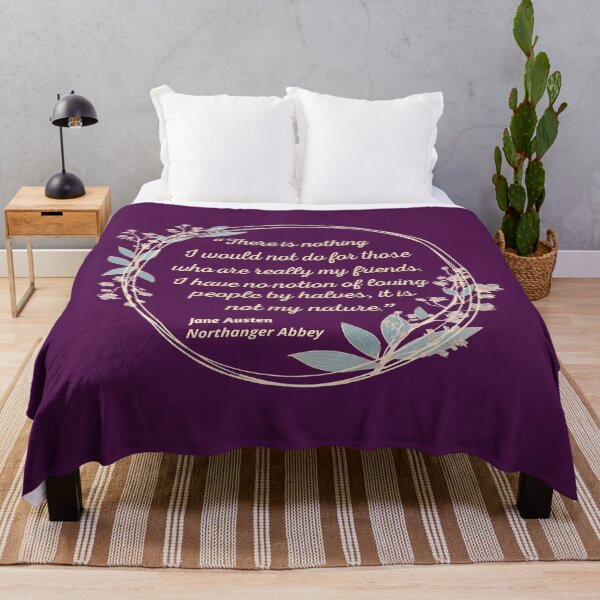 Item preview, Northanger Abbey Quote I - Cute Style designed and sold by Lemon Pepper.