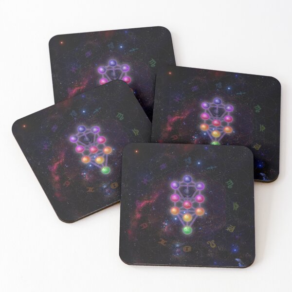 Item preview, Kabbalah Tree of Life With Astrology designed and sold by kernowerno.