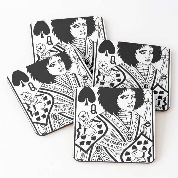 Item preview, The Queen of Peek a Boo designed and sold by paleshelter.