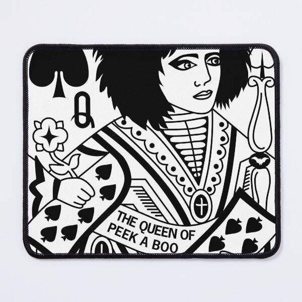 Item preview, The Queen of Peek a Boo designed and sold by paleshelter.