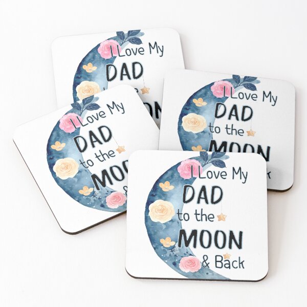 Item preview, I Love My Dad to the Moon and Back designed and sold by Ssoufi.