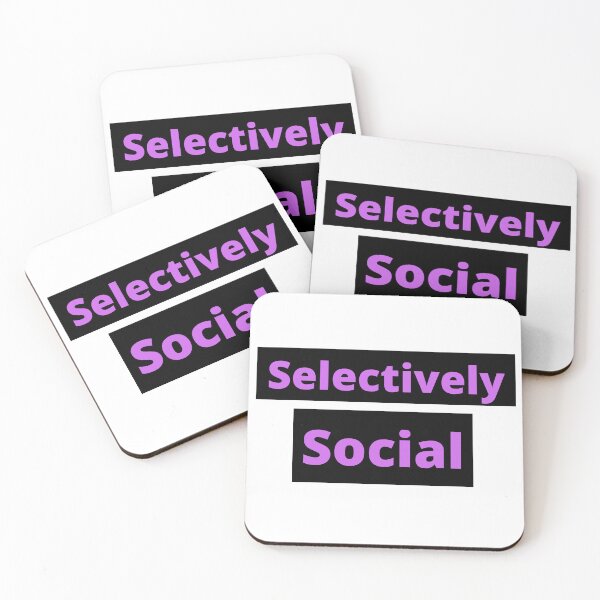 Item preview, Selectively Social designed and sold by ByMilagra.