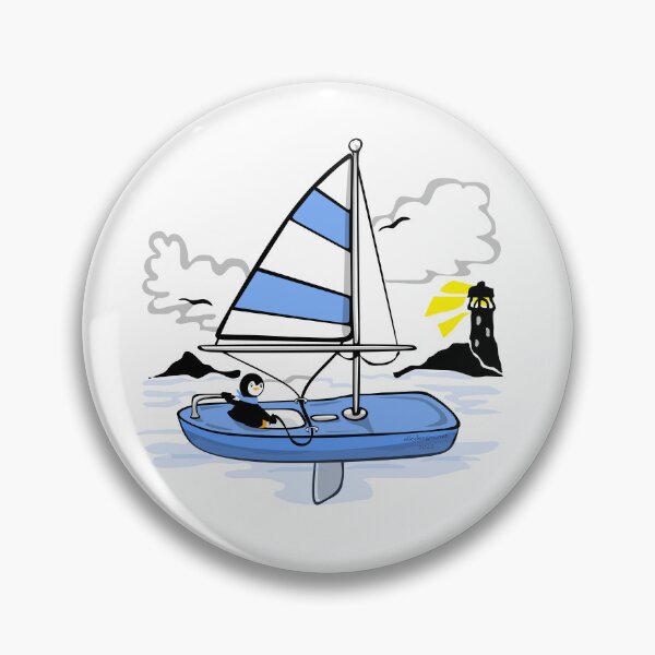 Item preview, Sailing Penguin designed and sold by elledeegee.