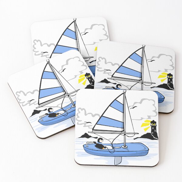 Item preview, Sailing Penguin designed and sold by elledeegee.