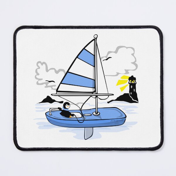 Item preview, Sailing Penguin designed and sold by elledeegee.