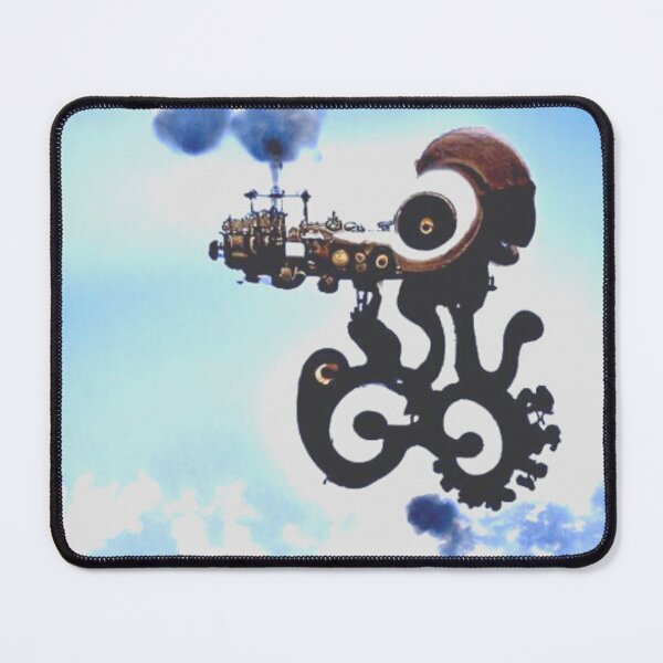 Item preview, Steampunk flying octopus designed and sold by Zevy-Darling.