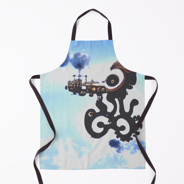 Item preview, Steampunk flying octopus designed and sold by Zevy-Darling.