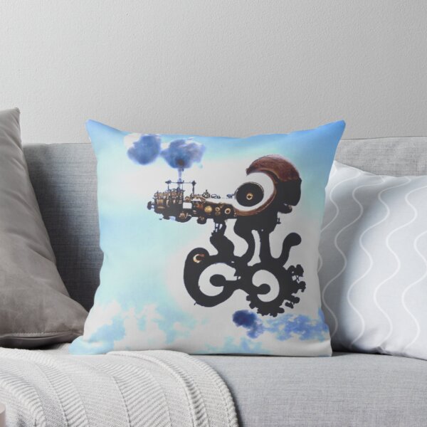 Item preview, Steampunk flying octopus designed and sold by Zevy-Darling.