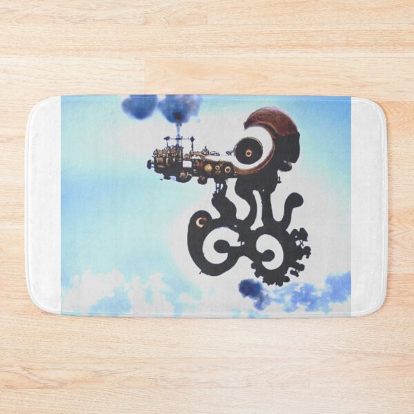 Item preview, Steampunk flying octopus designed and sold by Zevy-Darling.