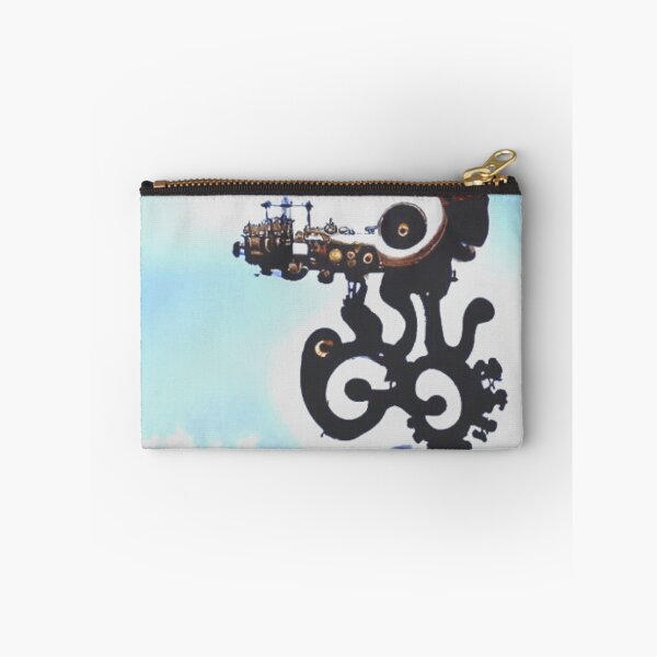 Item preview, Steampunk flying octopus designed and sold by Zevy-Darling.