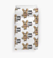 Love you! Duvet Cover