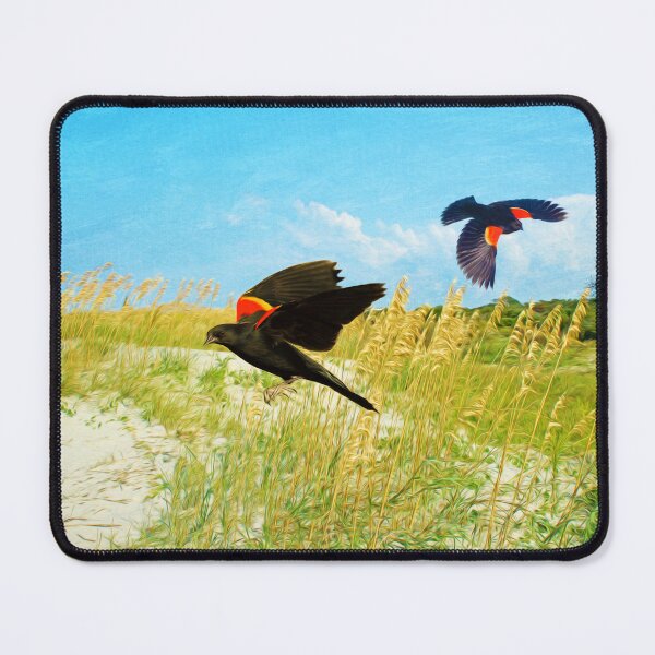 Item preview, Red-Winged Blackbirds designed and sold by FineArtography.
