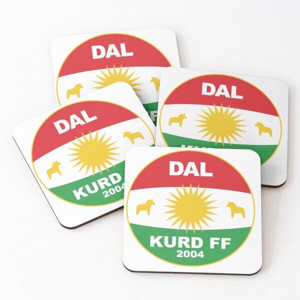 Aperçu de l'œuvre Logo de DAL KURD FF créée et vendue par KurdishShops.
