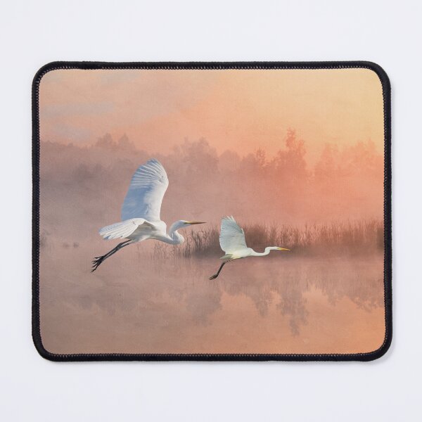 Item preview, Herons Into the Sunset designed and sold by FineArtography.