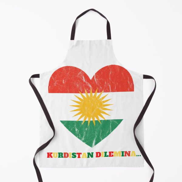 Item preview, Kurdistan is my heart flag designed and sold by KurdishShops.