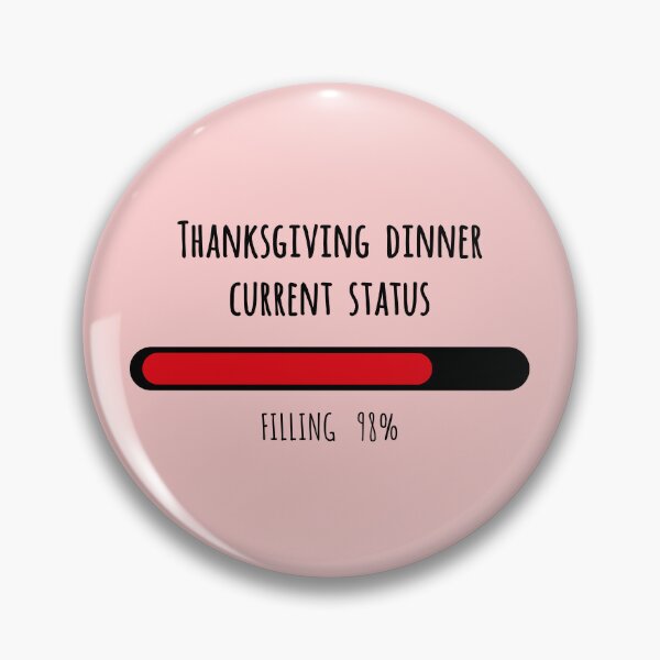 Item preview, Thanksgiving dinner status bar 2 designed and sold by Martapp.