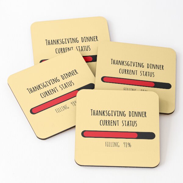 Item preview, Thanksgiving dinner status bar 2 designed and sold by Martapp.