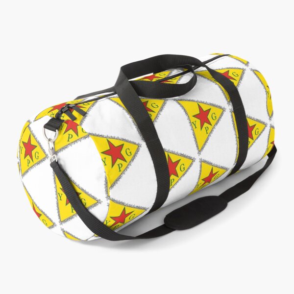 Artikelvorschau, YPG-Flagge geschmückt entworfen und verkauft von KurdishShops.