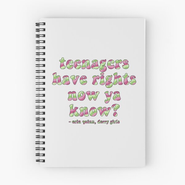 Item preview, Teenagers Have Rights Ya Know Derry Girls Quote designed and sold by maureenpollock.