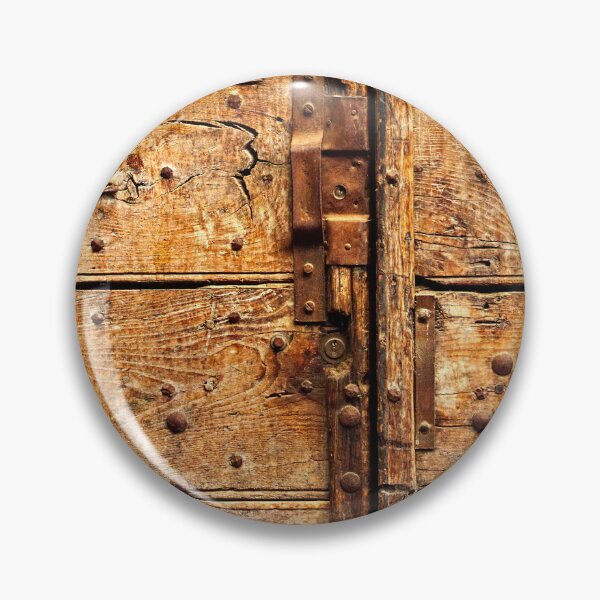 Item preview, Old Weathered Wooden Door Rusty Latch and Nails designed and sold by Anna Lemos.
