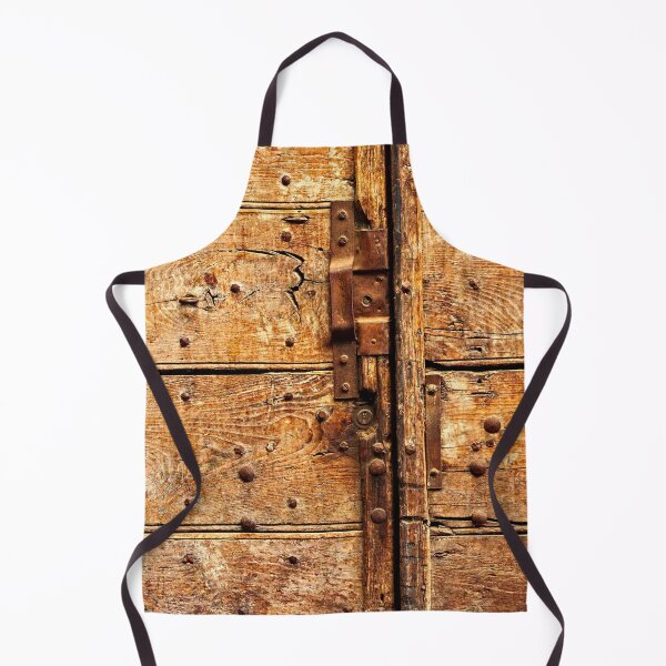 Item preview, Old Weathered Wooden Door Rusty Latch and Nails designed and sold by Anna Lemos.