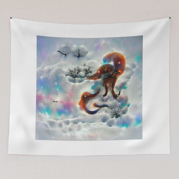 Item preview, celestial octopus flying designed and sold by Zevy-Darling.