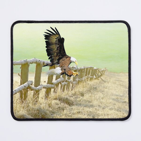 Item preview, The Bald Eagle is Landing designed and sold by FineArtography.