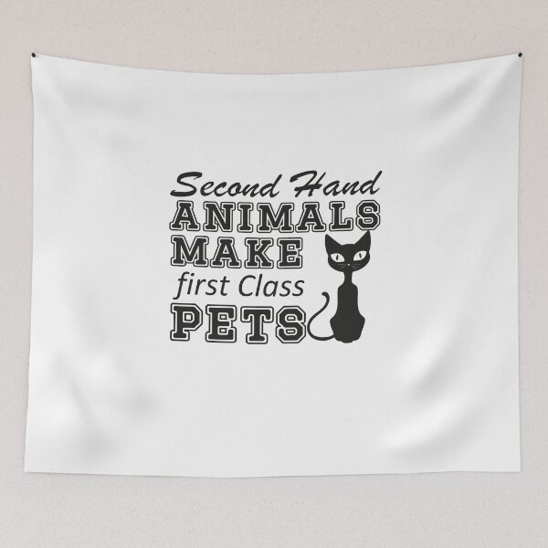 Item preview,  Second Hand Animals Make First Class Pets  designed and sold by esbaysbai.