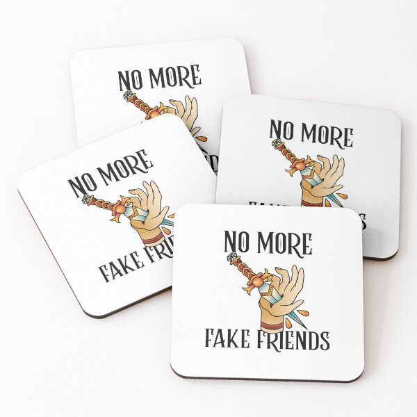 Item preview, No More Fake Friends designed and sold by SwordsAndCharms.