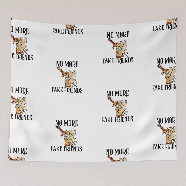 Item preview, No More Fake Friends designed and sold by SwordsAndCharms.