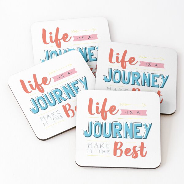 Item preview, Life is a Journey, Make it the Best designed and sold by CadDesignerr.