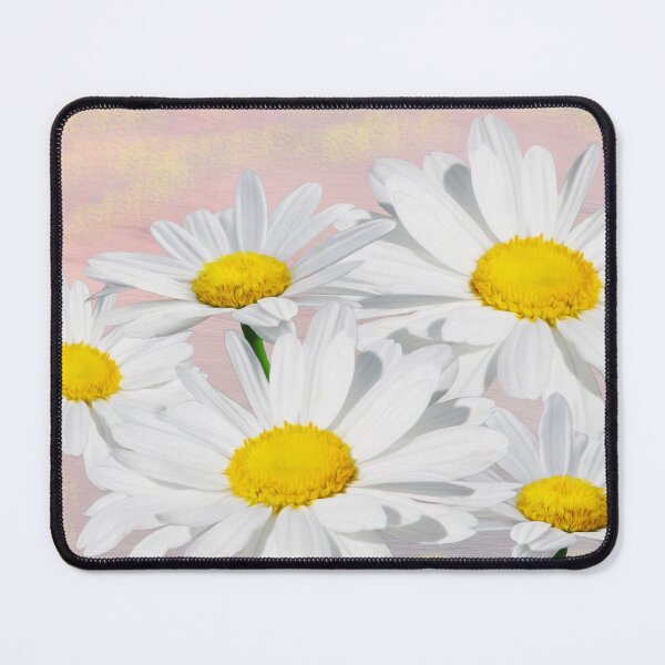 Item preview, White and Yellow Daisy Flowers designed and sold by FineArtography.