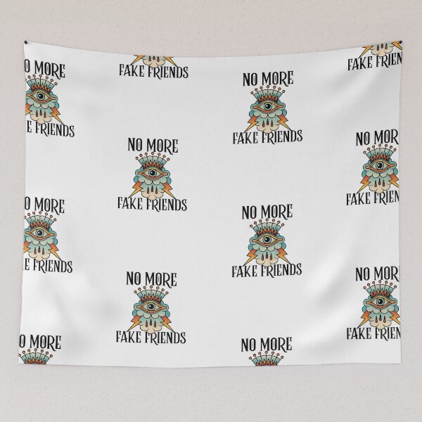 Item preview, No More Fake Friends designed and sold by SwordsAndCharms.