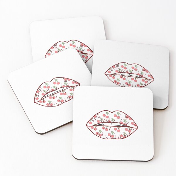 Item preview, Cheery Red Lipstick - clear designed and sold by baileyyfaith.
