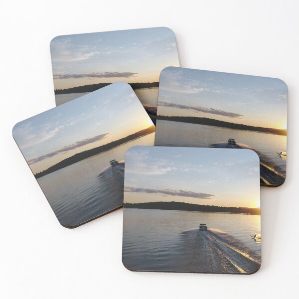 Item preview, waterskier in sunset designed and sold by suz3.