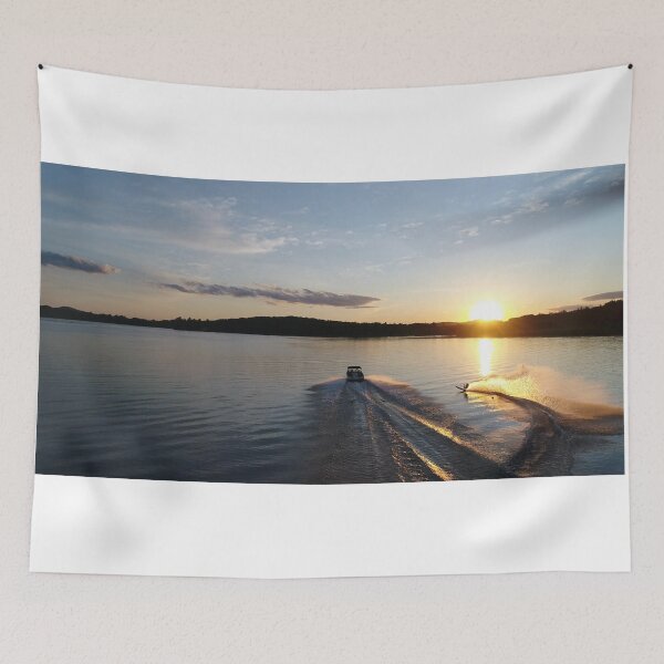 Item preview, waterskier in sunset designed and sold by suz3.